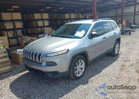 2016 Jeep Cherokee Sport from USA, damaged, VIN 1C4PJLAB7GW165838